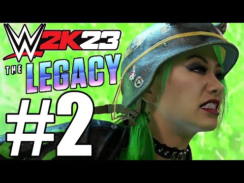 WWE 2K23 My Rise The Legacy Gameplay Walkthrough Part 2 - Money in the Bank