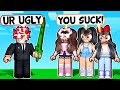 I FOUND A TOXIC GIRL CLAN.. (Roblox Bedwars)