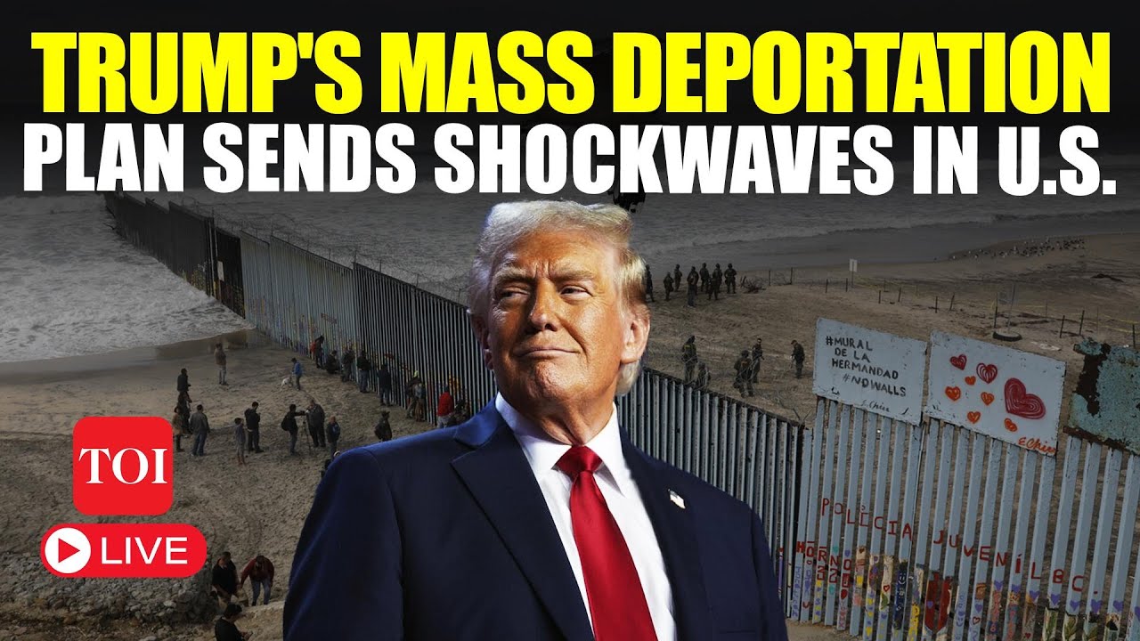 LIVE | Trump Shocks U.S On Mass Deportation: National Emergency, Military Deployment | Plan Revealed