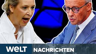 DEUTSCHLAND: Redeschlacht im Bundestag eskaliert! Kanzler Merz und AfD