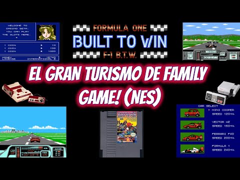 El gran turismo de family game (nes) F1 BUILT TO WIN!