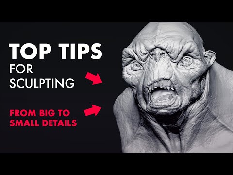 Top Tips for Sculpting in ZBrush
