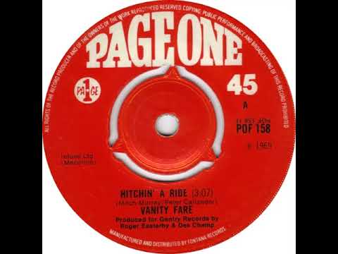 UK New Entry 1969 (241) Vanity Fare - Hitchin' A Ride