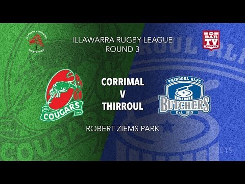 2019 Illawarra Rugby League - Round 3 - First Grade - Corrimal v Thirroul