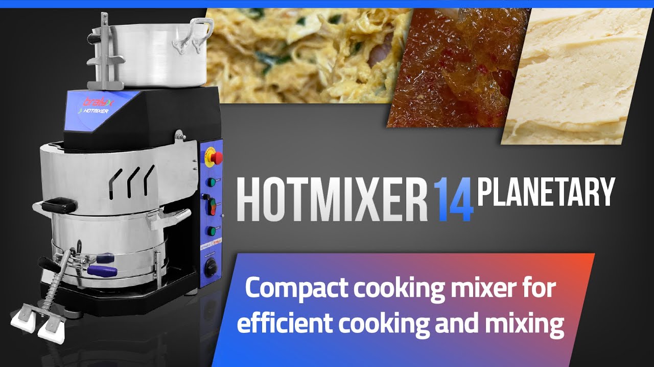 Video of HOTMIXER 14 PLANETARY Compact Cooking Mixer