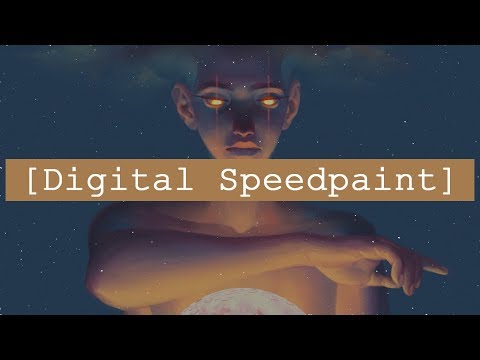 DIGITAL SPEEDPAINT - LA LUNA 🌑