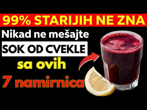 Nakon 60: NIKAD Ne Mešajte Cveklu sa OVIM 7 - Može Izazvati OZBILJNE Probleme!