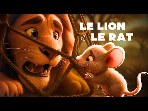 Le Lion et le Rat 🦁🐭 | Fable de La Fontaine racontée pour les enfants | Ouistiti