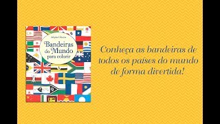 Bandeiras do mundo para colorir