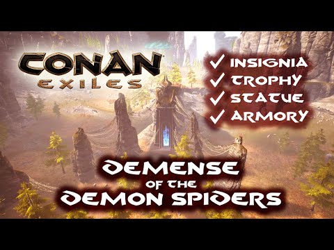 Demense of the Demon Spiders Elder Vault. Trophy location