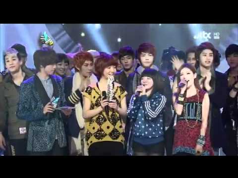 [티아라] T-ara winner @ JTBC Music on Top