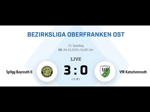 SpVgg Bayreuth U23 - VfR Katschenreuth vom 4. Oktober 2020 - Bezirksliga Oberfranken Ost