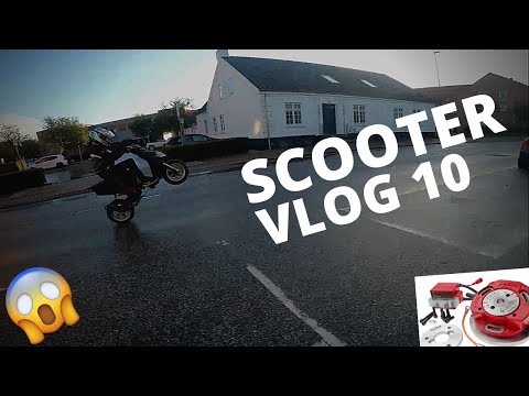 Scooter Vlog 10 | Italkit og Baghjul! - Jog R 70cc