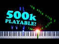 500k Sub Special (Playable) - Piano Tutorial