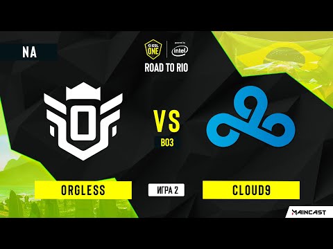 Orgless vs Cloud9 [Map 2, Overpass] ESL One: Road to Rio