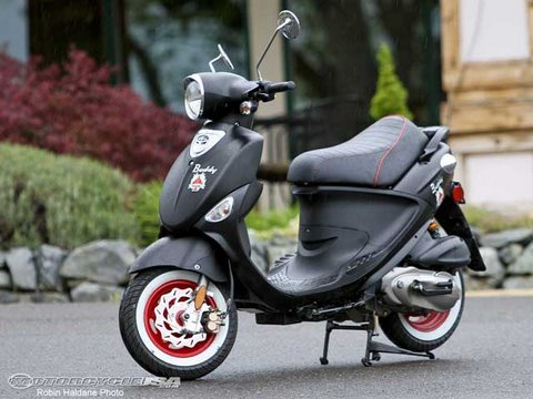 Genuine Buddy Black Jack Scooter Test