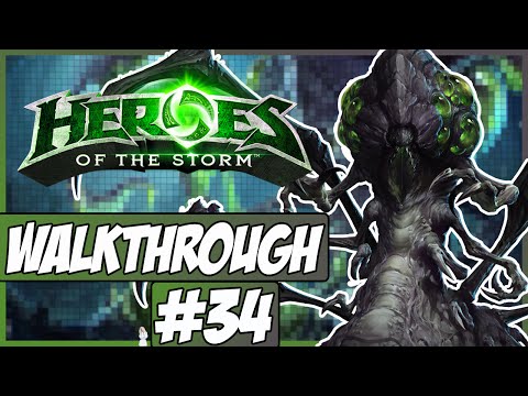 Heroes Of The Storm Walkthrough Ep.34 w/Angel & Ling - Abathur!