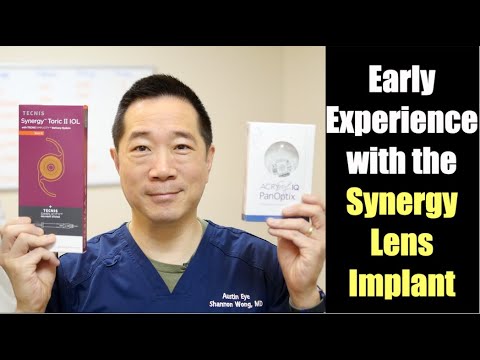 Early experience with Synergy lens implant.  Better than PanOptix?  Shannon Wong, MD
