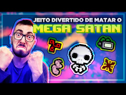 Jeitinho ninja de enfrentar o Mega Satan - The Binding Of Isaac: Afterbirth+ | Gameplay em PT BR