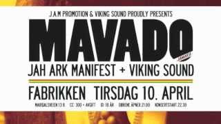 Jah Ark Mavado mix. Kommer til Oslo, 10 april