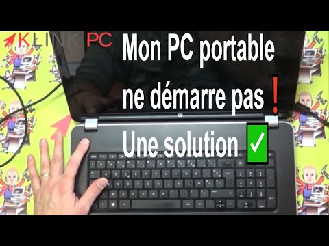 Mon PC portable ne démarre pas ❗ Une solution simple qui peut aider ✅