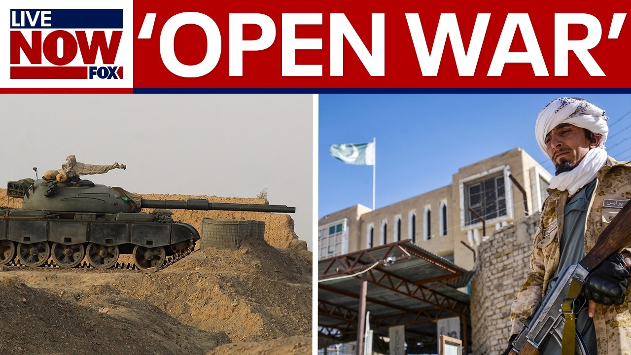 BREAKING: Pakistan officials announce ‘open war’ with Afghanistan as clashes intensify