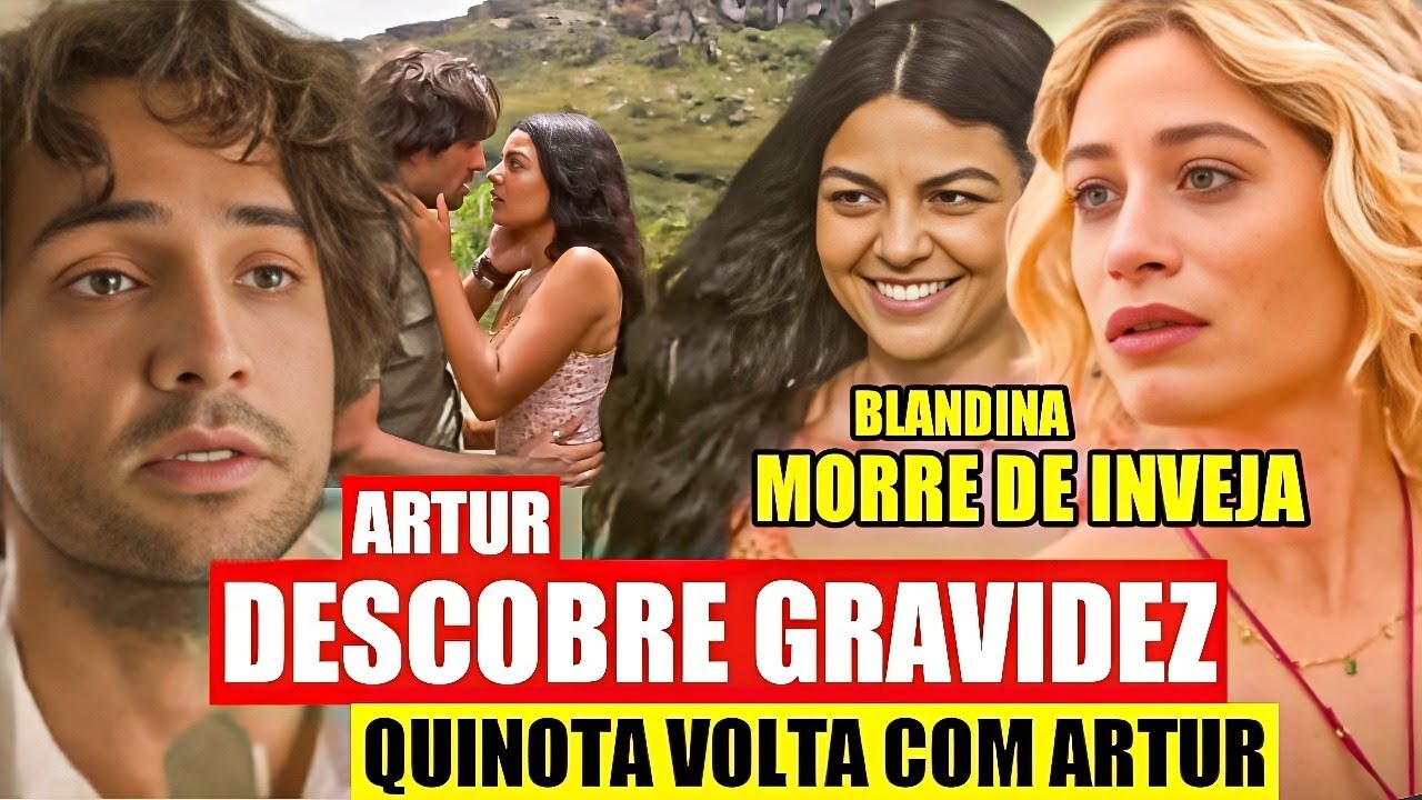 NO RANCHO FUNDO  capítulo de hoje - Artur DESCOBRE que Quinota ESTÁ GRÁVIDA! Artur e Quinota VOLTAM