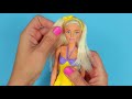 👗 DIY Barbie Dresses with Balloons ~ Making Easy No Sew Clothes for Barbie