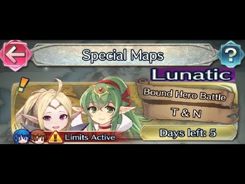 The battle with Limited unit : Vs. Tiki & Nowi - Lunatic (with F2P units + SI and Seals)