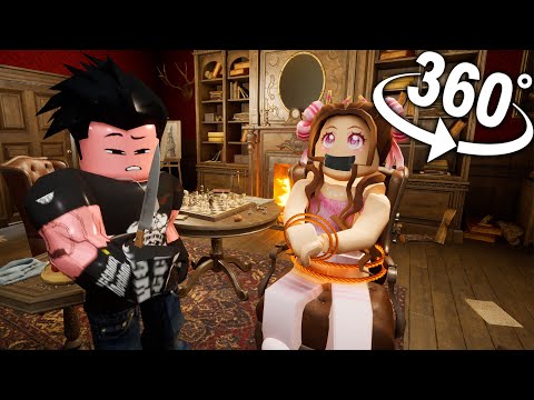 360° Roblox Anna Gets Kidnapped by the Bad Boy – Will She Escape? | VR 8K