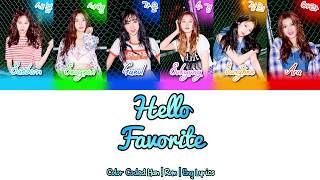 Favorite (페이버릿) - Hello [Color Coded Han|Rom|Eng Lyrics]