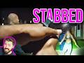 Cops Watch Her Stab Someone IN THE HEAD