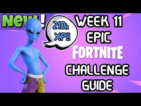 *NEW* How To Complete All Week 11 Epic Quests | 210k XP!!!