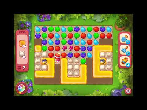 Gardenscapes Level 2745 - No Boosters