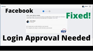 How To Fix Login Approval Needed Facebook Problem In 2022 Easily