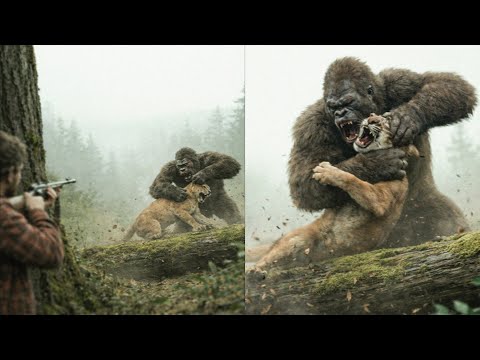 Hunter Caught a Bigfoot Attacked by Mountain Lion, What happpened Next - Sasquatch Story
