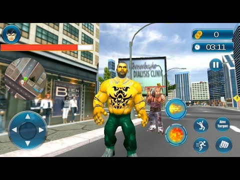 New Monster Hero Crime City Battle | Monster City Superhero - Android GamePlay