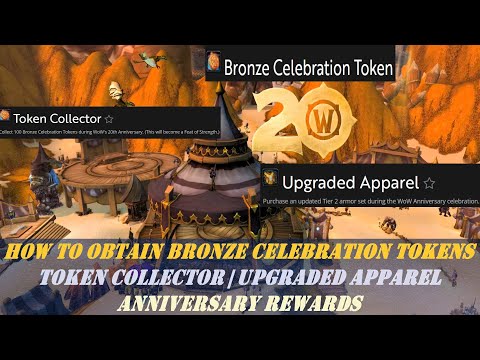 How to Obtain Bronze Celebration Tokens | Token Collector | Upgraded Apparel | Anniversary Rewards