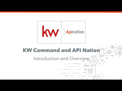 Introduction to API Nation's Syncs for KW Command