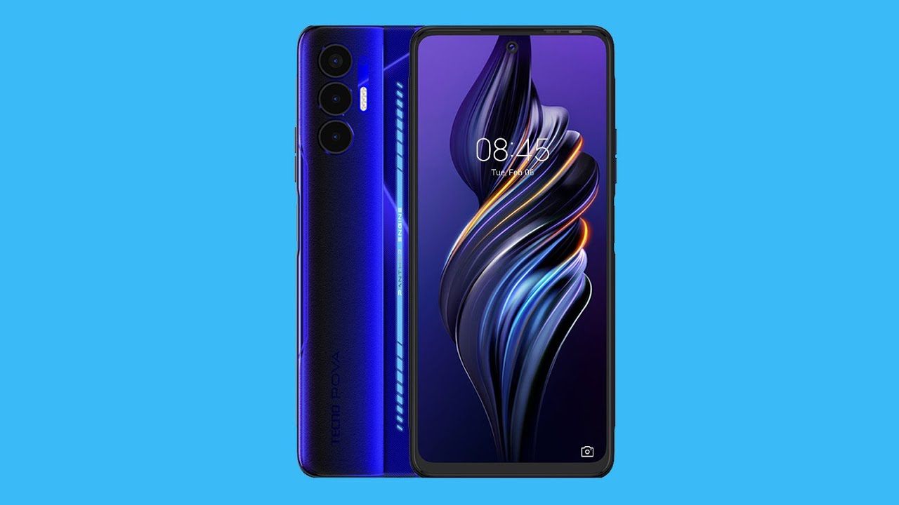 Смартфон TECNO Pova 3 6/128GB Черный