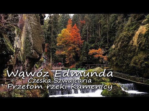 🇨🇿 CZESKA NIAGARA W WĄWOZIE EDMUNDA 🇨🇿