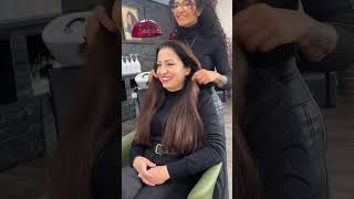 Danke für das Vertrauen und die lange Fahrt zu mir danke an Fatma die Friseurin❤️#greyhair #hair