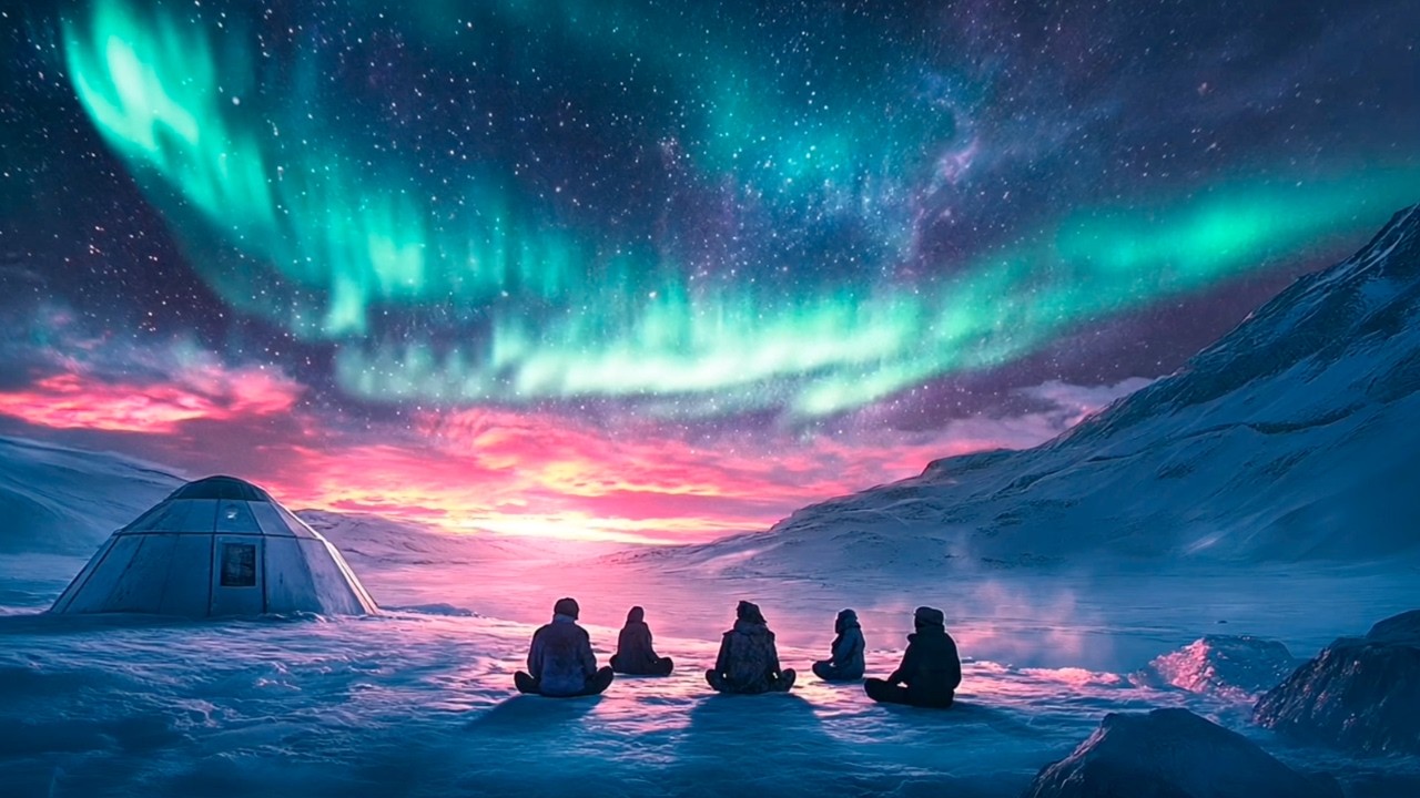 ❄️ Inuit Meditation Under the Aurora Borealis ✨