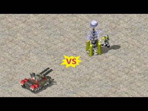 Apocalypse vs OP Tesla Coil - Red Alert 2