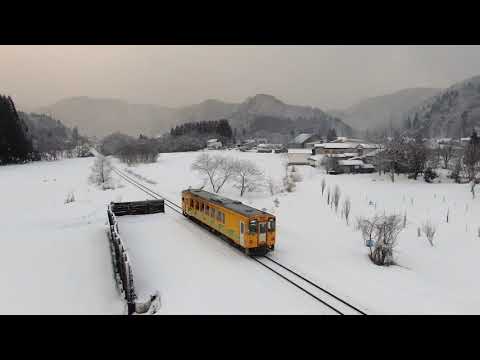 Akita Nairiku Jukan Tetsudo / Akita in Winter