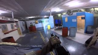 preview picture of video 'Cromwell CQB Airsoft President Gameplay 8/24/14'