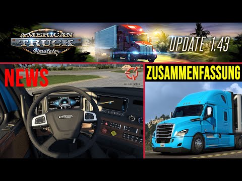 ATS 1.43 Update Release NEWS 🚨 Update 1.43 ist da - Zusammenfassung