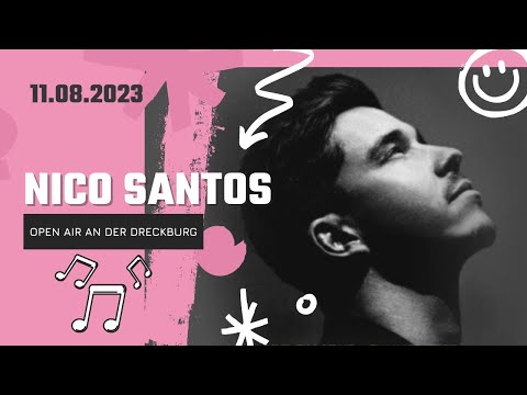 Nico Santos kommt 2023 an die Dreckburg