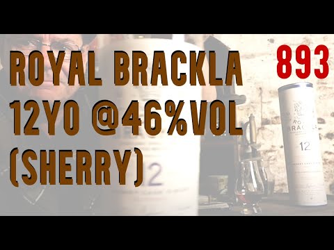 ralfy review  893 - Royal Brackla 12yo @46%vol (Sherry)