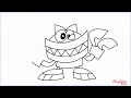 How To Draw Mixels Gobba